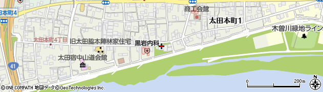 祐泉寺周辺の地図