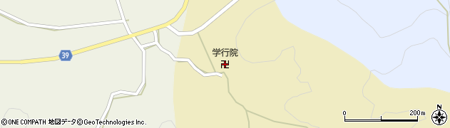 学行院周辺の地図
