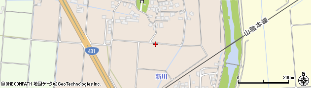 鳥取県米子市淀江町佐陀1649周辺の地図