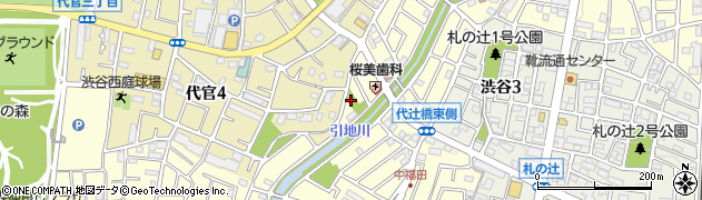 田中3号公園周辺の地図