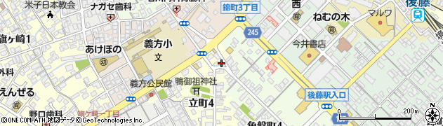 細田理容室周辺の地図