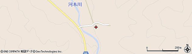 兵庫県豊岡市但東町河本702周辺の地図
