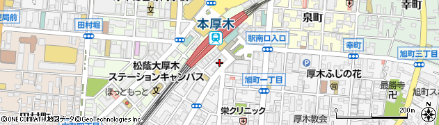 静岡銀行厚木支店 ＡＴＭ周辺の地図