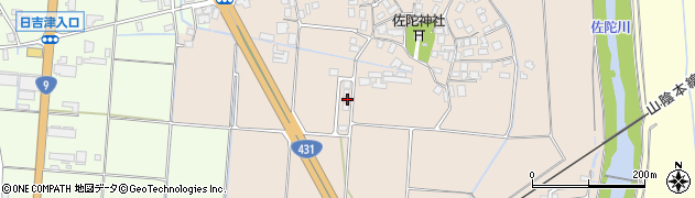 鳥取県米子市淀江町佐陀35周辺の地図
