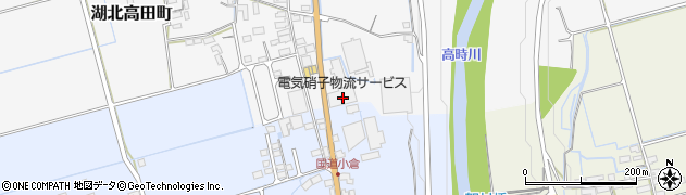 滋賀県長浜市湖北高田町16周辺の地図