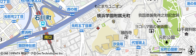 ｂ’ＣＡＳＡ　元町周辺の地図