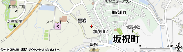 岐阜県加茂郡坂祝町黒岩49周辺の地図