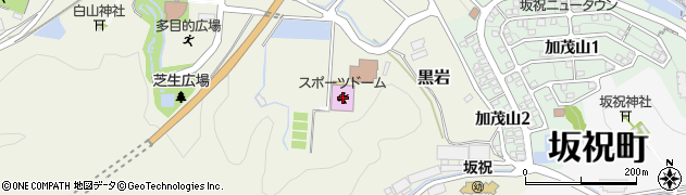 岐阜県加茂郡坂祝町黒岩1260周辺の地図