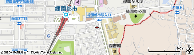 飯田産業緑園都市営業所周辺の地図