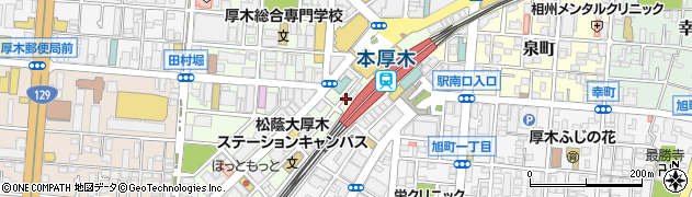 とび蔵 本厚木駅前店周辺の地図