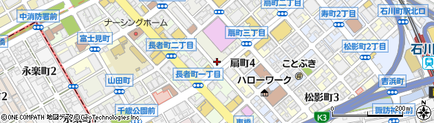 神奈川県横浜市中区翁町2丁目9-8周辺の地図