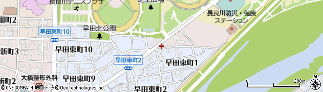岐阜商業高校周辺の地図