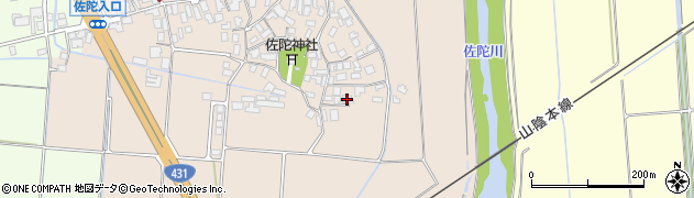 鳥取県米子市淀江町佐陀178周辺の地図
