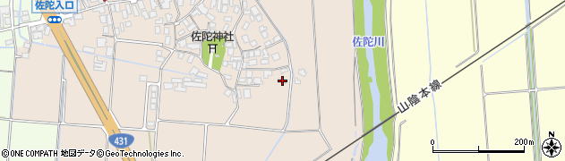 鳥取県米子市淀江町佐陀1659周辺の地図