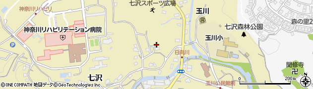 神奈川県厚木市七沢285周辺の地図