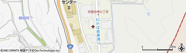 鳥取県鳥取市若葉台南7丁目周辺の地図