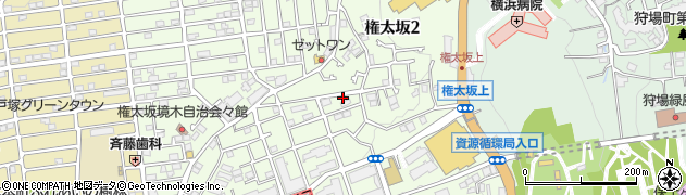 ＧＲＡＮＤＹパーク権太坂第２駐車場周辺の地図