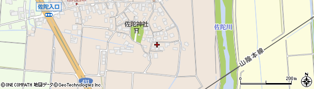 鳥取県米子市淀江町佐陀180周辺の地図