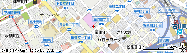 神奈川県横浜市中区翁町2丁目9-4周辺の地図