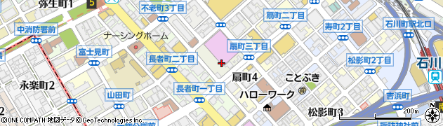 神奈川県横浜市中区翁町2丁目周辺の地図