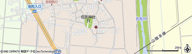 鳥取県米子市淀江町佐陀168周辺の地図
