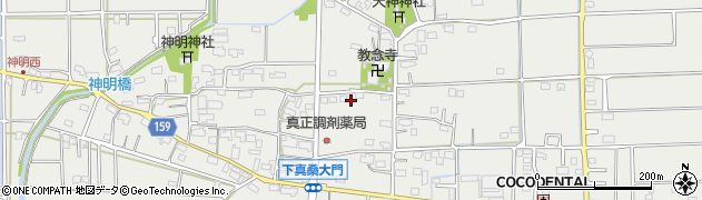 岐阜県本巣市下真桑552周辺の地図