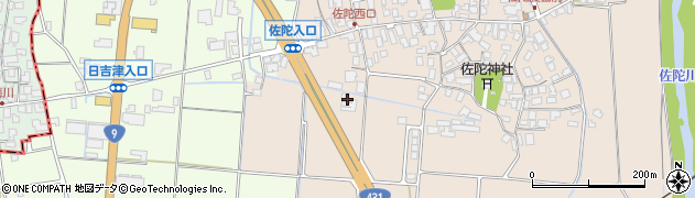 鳥取県米子市淀江町佐陀52周辺の地図