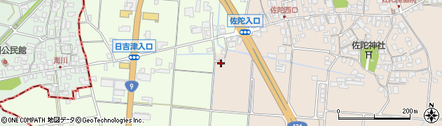鳥取県米子市淀江町佐陀1471周辺の地図