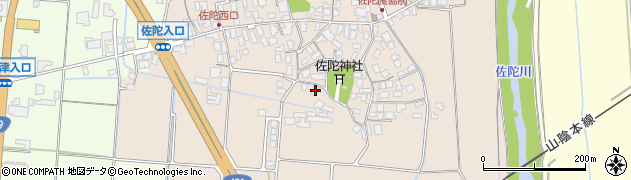 鳥取県米子市淀江町佐陀157周辺の地図