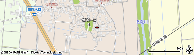 鳥取県米子市淀江町佐陀167周辺の地図