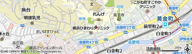 神奈川県横浜市南区三春台22周辺の地図