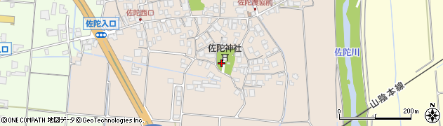鳥取県米子市淀江町佐陀162周辺の地図