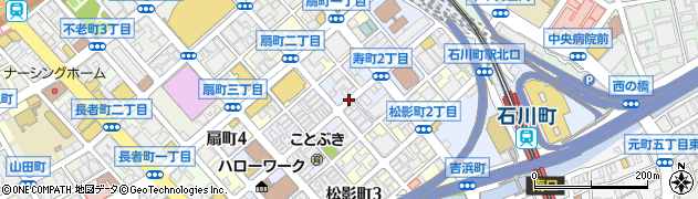 神奈川県横浜市中区寿町周辺の地図