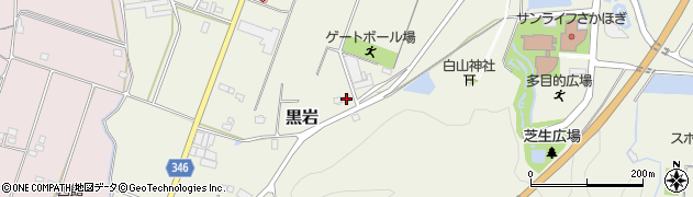 岐阜県加茂郡坂祝町黒岩291周辺の地図
