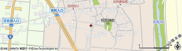 鳥取県米子市淀江町佐陀104周辺の地図