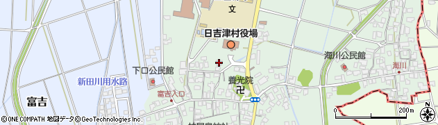 米子日吉津商工会日吉津支所周辺の地図