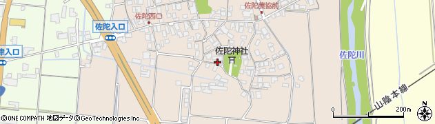 鳥取県米子市淀江町佐陀159周辺の地図