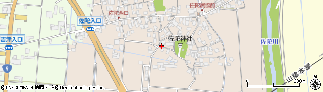 鳥取県米子市淀江町佐陀153周辺の地図