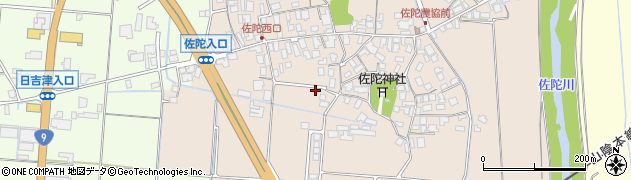 鳥取県米子市淀江町佐陀1554周辺の地図