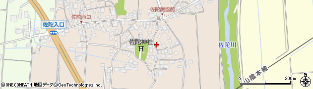 鳥取県米子市淀江町佐陀189周辺の地図