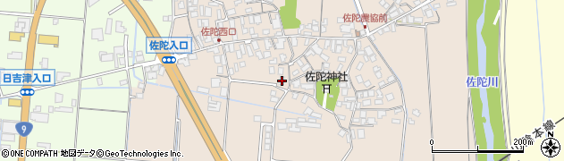 鳥取県米子市淀江町佐陀109周辺の地図