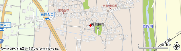 鳥取県米子市淀江町佐陀160周辺の地図