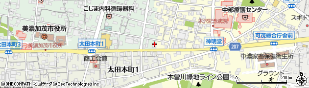 新太田タクシー株式会社周辺の地図