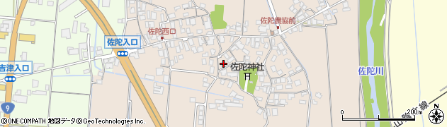 鳥取県米子市淀江町佐陀152周辺の地図