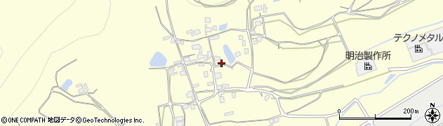 鳥取県倉吉市大谷周辺の地図