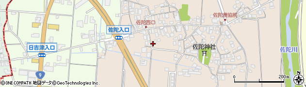 鳥取県米子市淀江町佐陀115周辺の地図