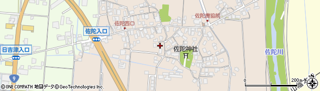 鳥取県米子市淀江町佐陀110周辺の地図