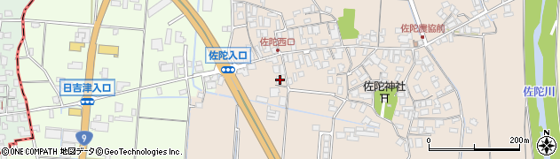 鳥取県米子市淀江町佐陀95周辺の地図