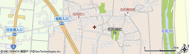 鳥取県米子市淀江町佐陀111周辺の地図