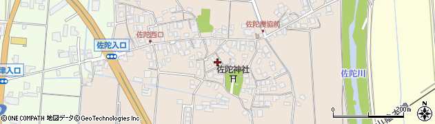 鳥取県米子市淀江町佐陀148周辺の地図